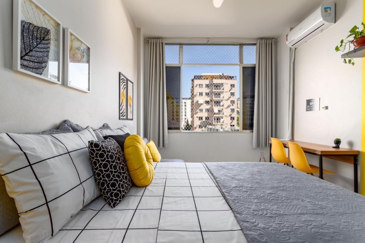 Bem Localizado Em De Botafogo, Próximo Ao Shopping E Metrô - Wi-fi 250 Mb Apartamento Río de Janeiro